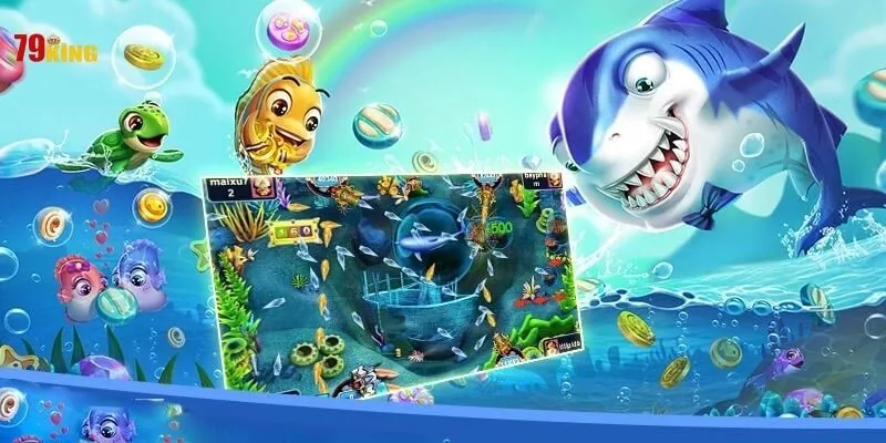 Bắn Cá Lô Tô 79King: Sự Kết Hợp Đột Phá & Chiến Thuật Săn Jackpot (2026) 2 Giao diện sảnh Bắn cá lô tô 79King hiện đại 2026