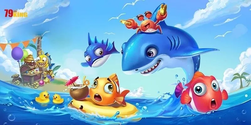 Bí Mật Bắn Cá Tiên 79King: 7 Tuyệt Kỹ Săn Boss Nàng Tiên Cá (2026) 2 Giao diện game Bắn cá tiên 79King với phong cách thần thoại lung linh